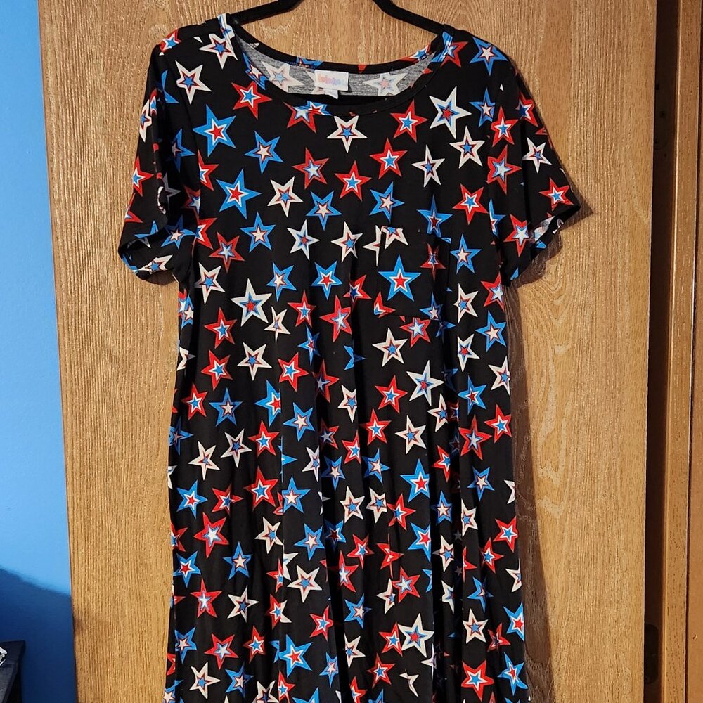 Lula Roe Carly with Stars